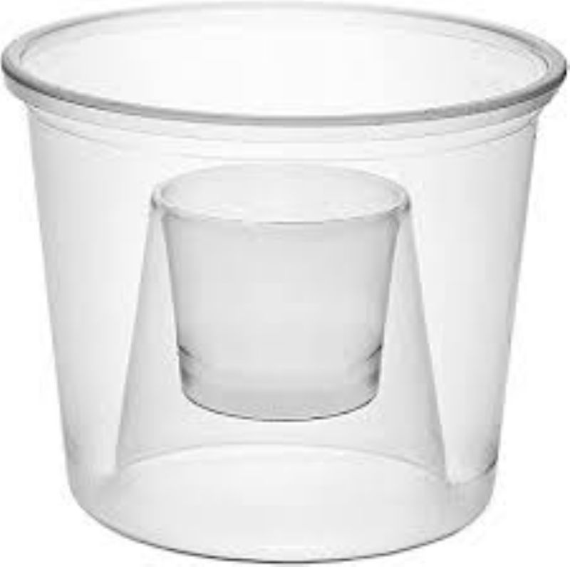CUP BOMBER CLEAR SOFT 3 OZ
