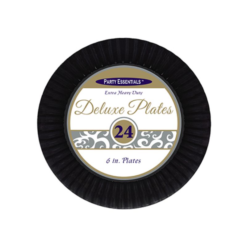 PLATE DELUXE BLACK 6