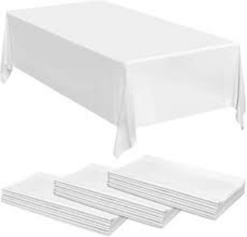 TABLECOVER WHITE 54X108