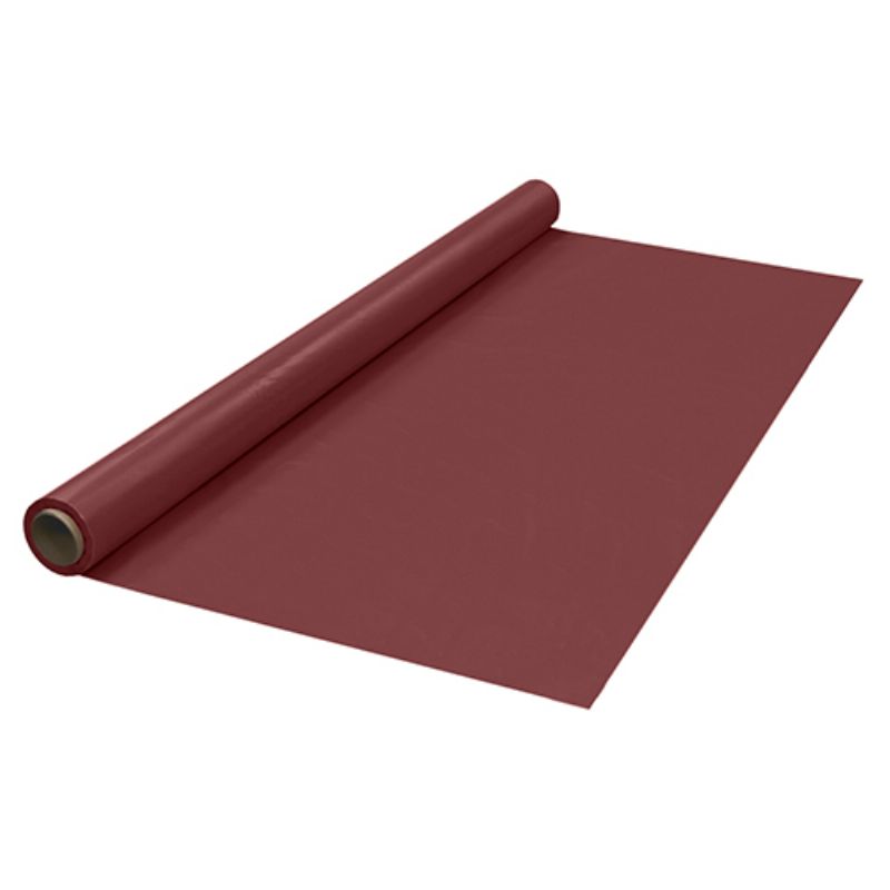 TABLECOVER ROLL BURGUNDY 40X150