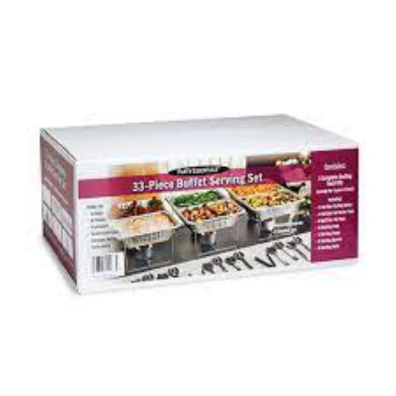 KIT BUFFET SERVING 33 PC
