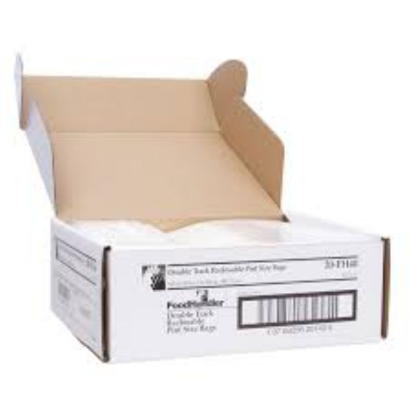 BAG ZIP LOCK PINT 6X6.5