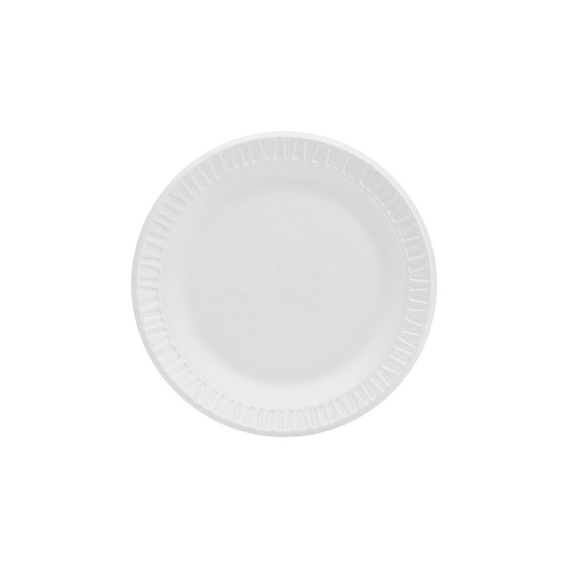 PLATE FOAM 6 IN WHITE UNLAM