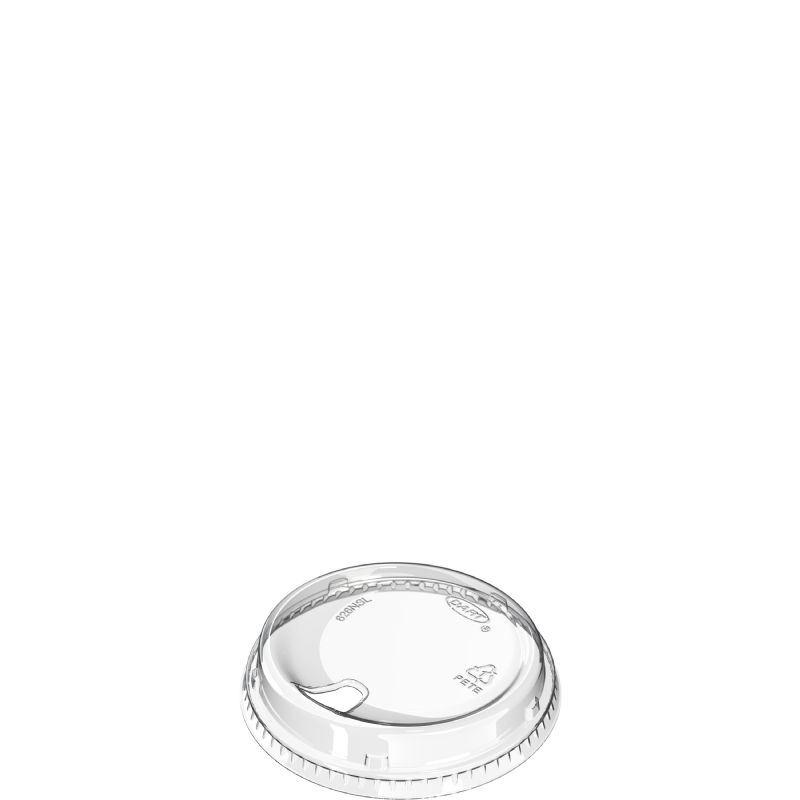 LID STRAWLESS CLEAR PLASTIC