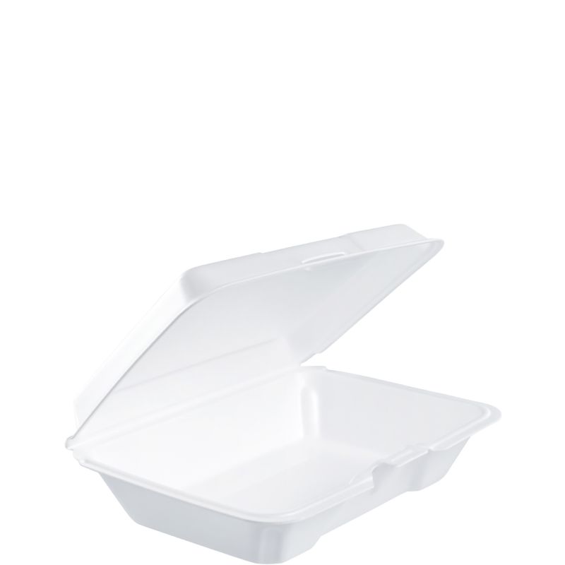 CONTAINER FOAM HINGED 9 X 6.5