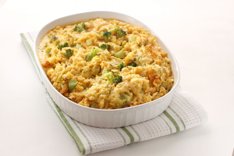 ENTREE CASSEROLE BROC RICE CHE