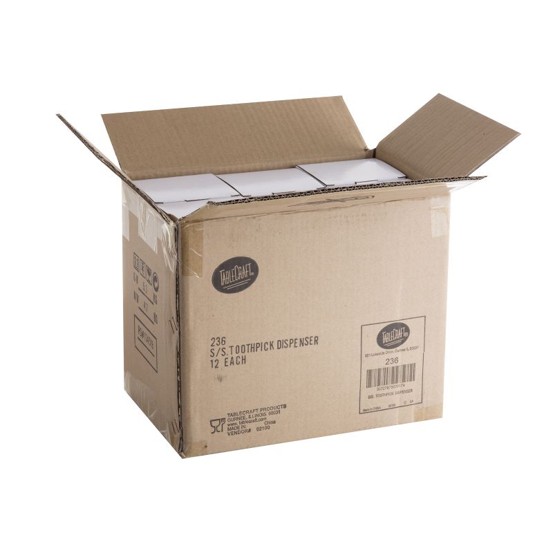 DISPENSER TOOTHPICK S/S