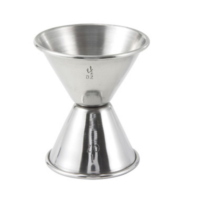 JIGGER S/S SATIN 1 X 1 OZ