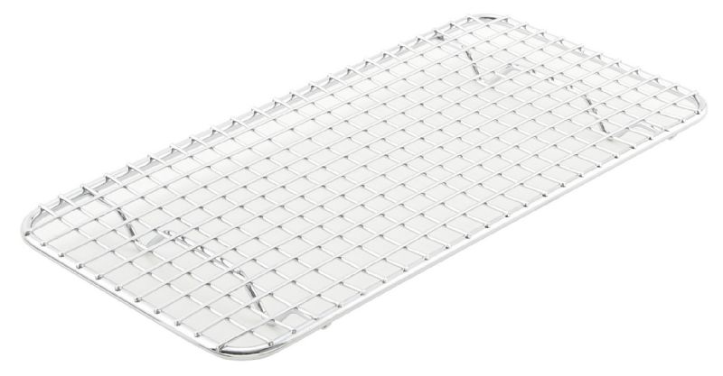 GRATE WIRE S/S 5X10.5 1/3 SIZE