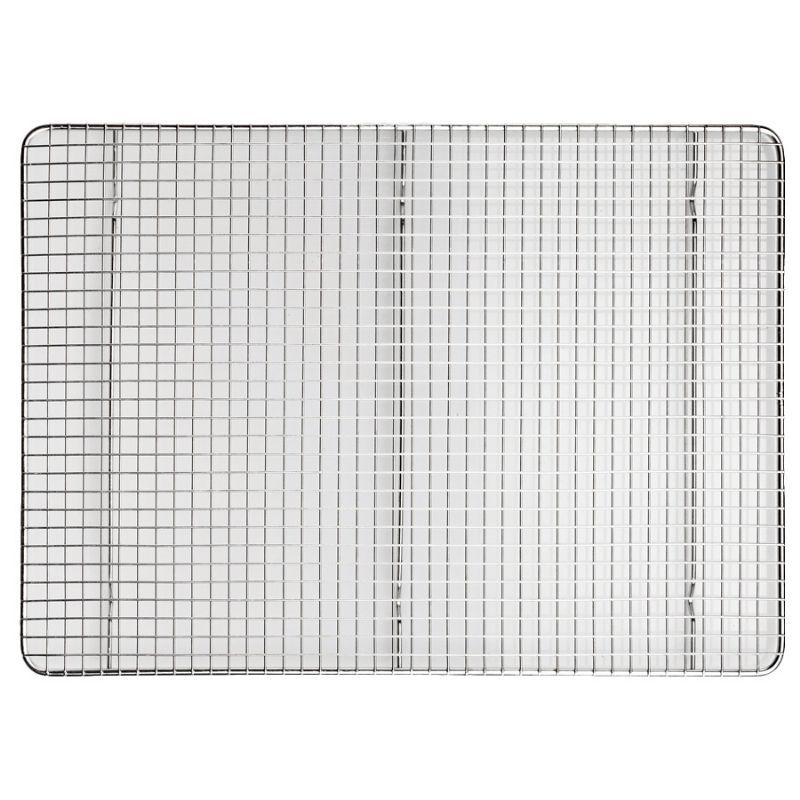 GRATE WIRE PAN S/S HALF SIZE 12X16
