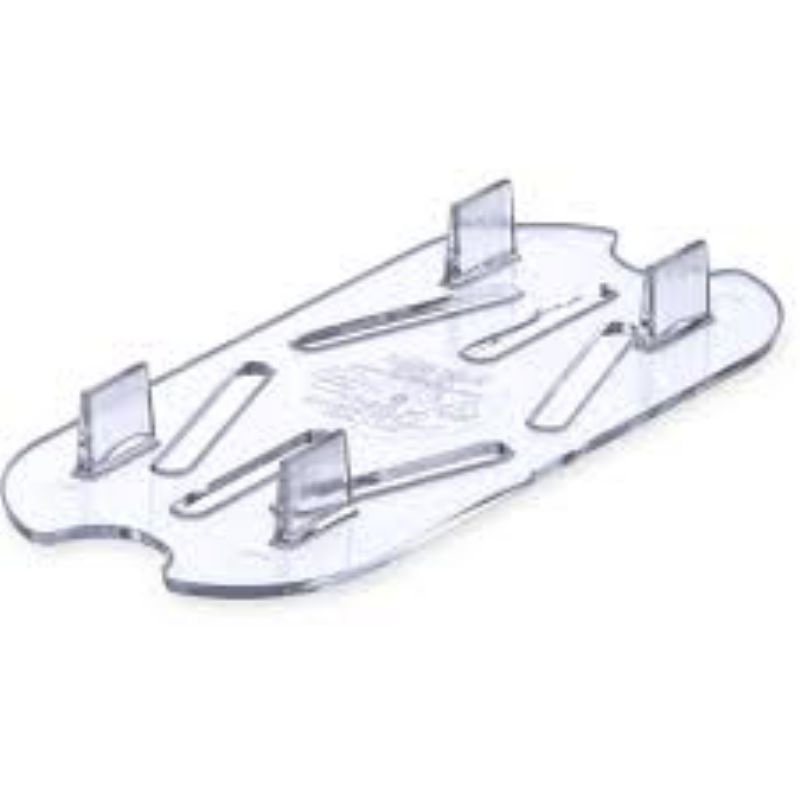 GRATE DRAIN FOOD PAN FOOTED 1/9 SZ