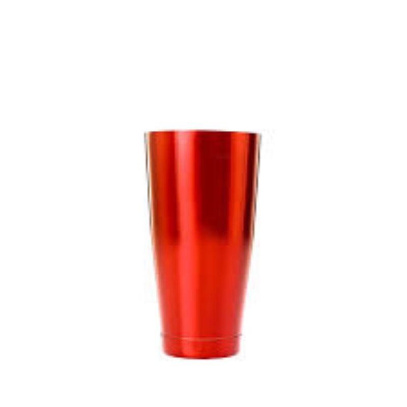 SHAKER BAR COCKTAIL RED 28 OZ 3.62X5