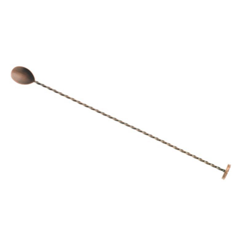 SPOON BAR W/MUDDLER ANTIQUE S/S 15