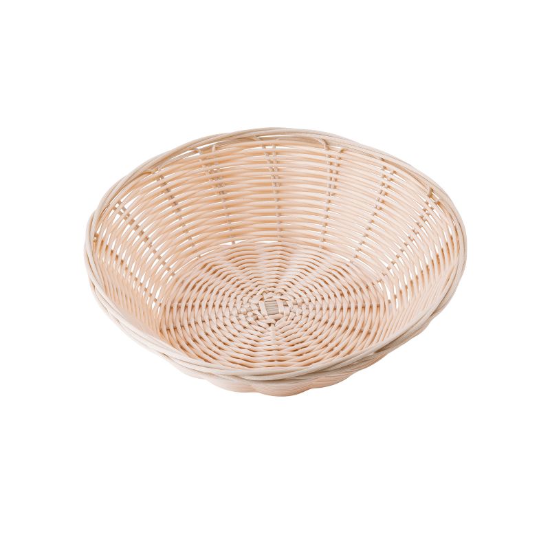 BASKET POLY CORD WICKER 8.5X2.5
