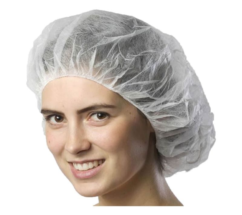 CAP BOUFFANT WHITE 21