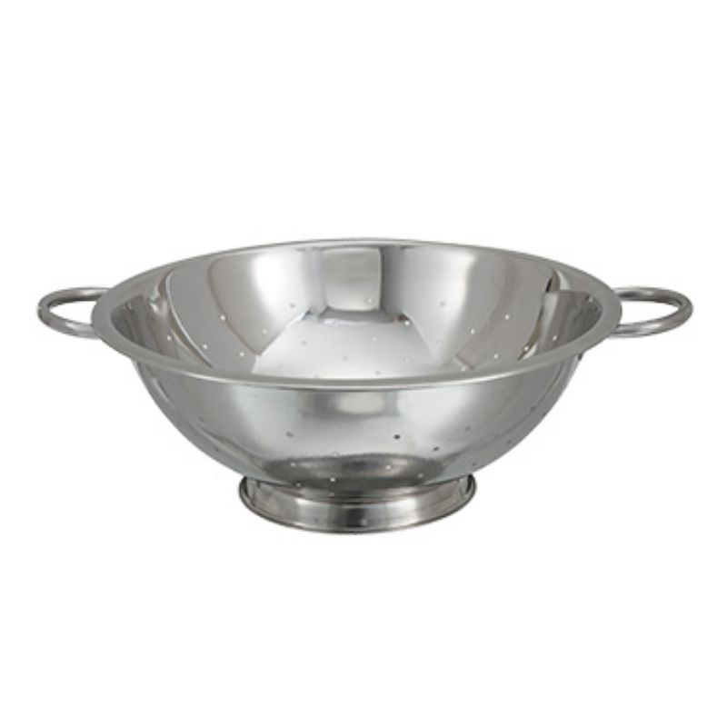 COLANDER S/S 8 QT 14" DIAM W/BASE
