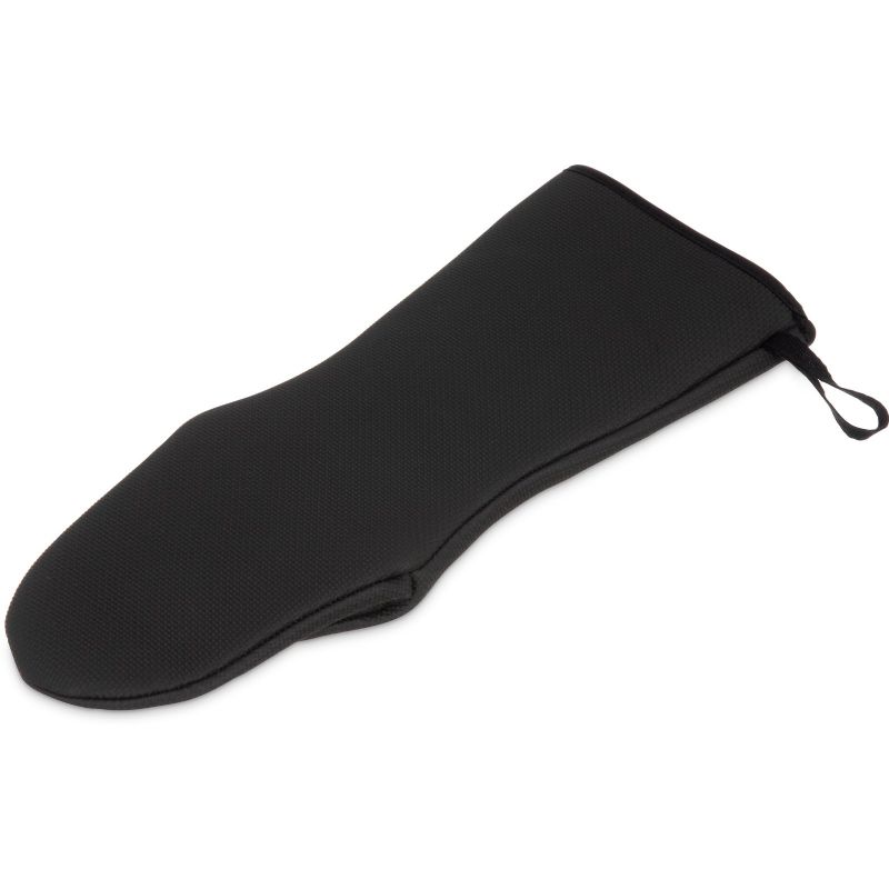 MITT OVEN BLACK HIGH TEMP 500F 15