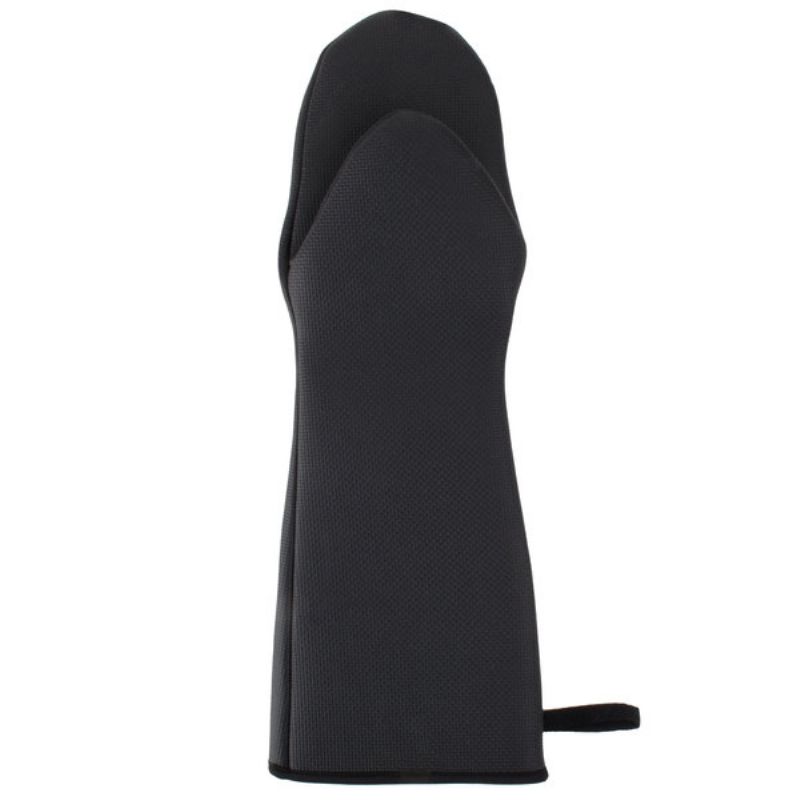 MITT OVEN BLACK TEMP 500F PUPPET 17