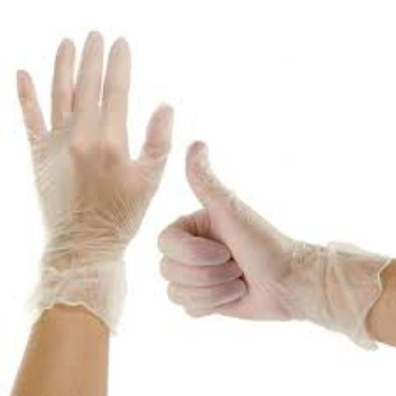 GLOVE VINYL CLEAR XL LIGHT POWDER