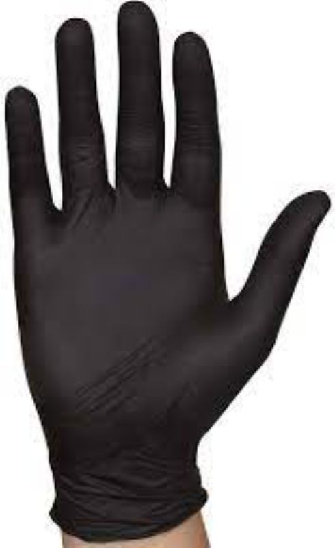 GLOVE NITRILE LG POWDER FREE BLACK
