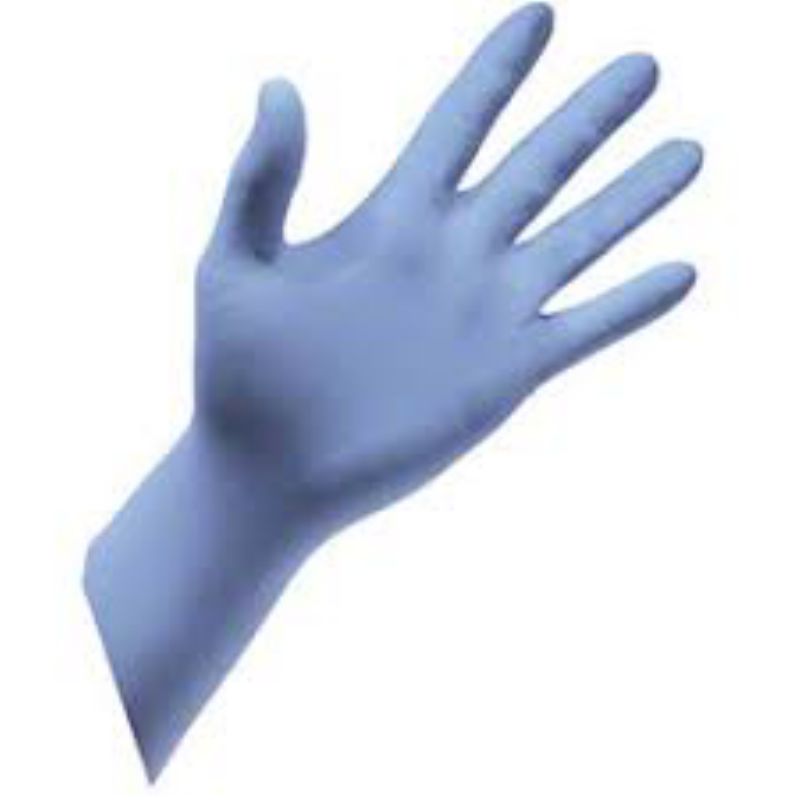 GLOVE VINYL/NITRILE SM PWD FREE BLUE