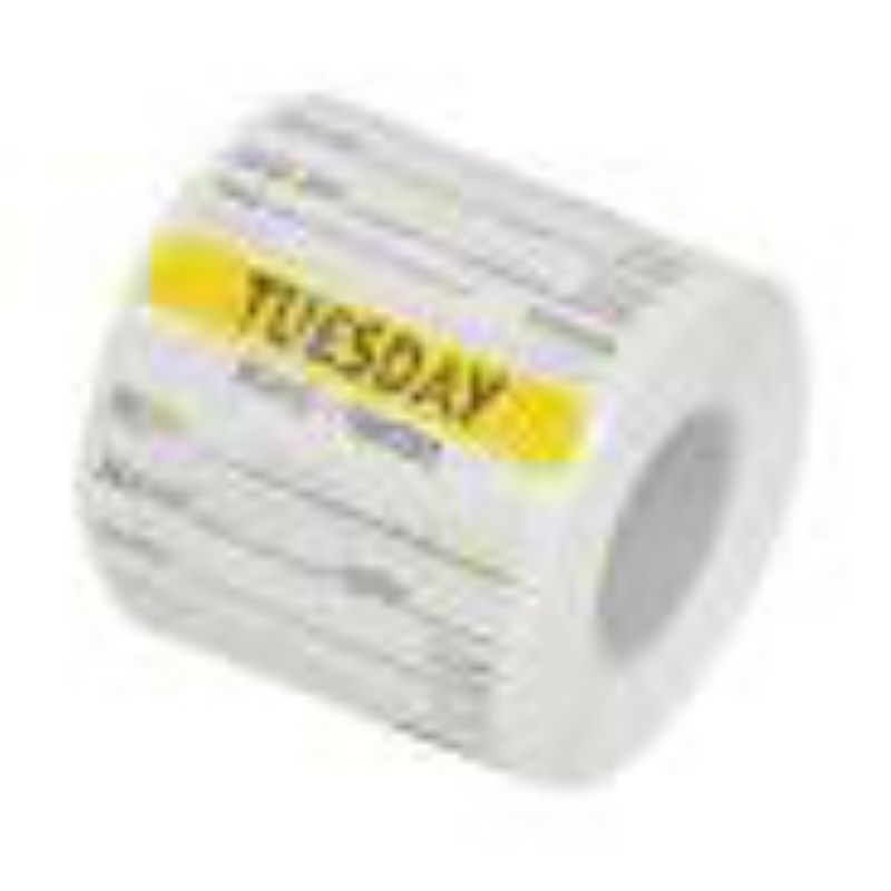 LABEL ITEM/DATE/USE 2X2 TUESDAY