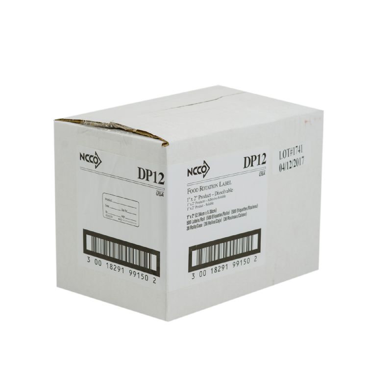 LABEL DISSOLVING PRODUCT 1X2