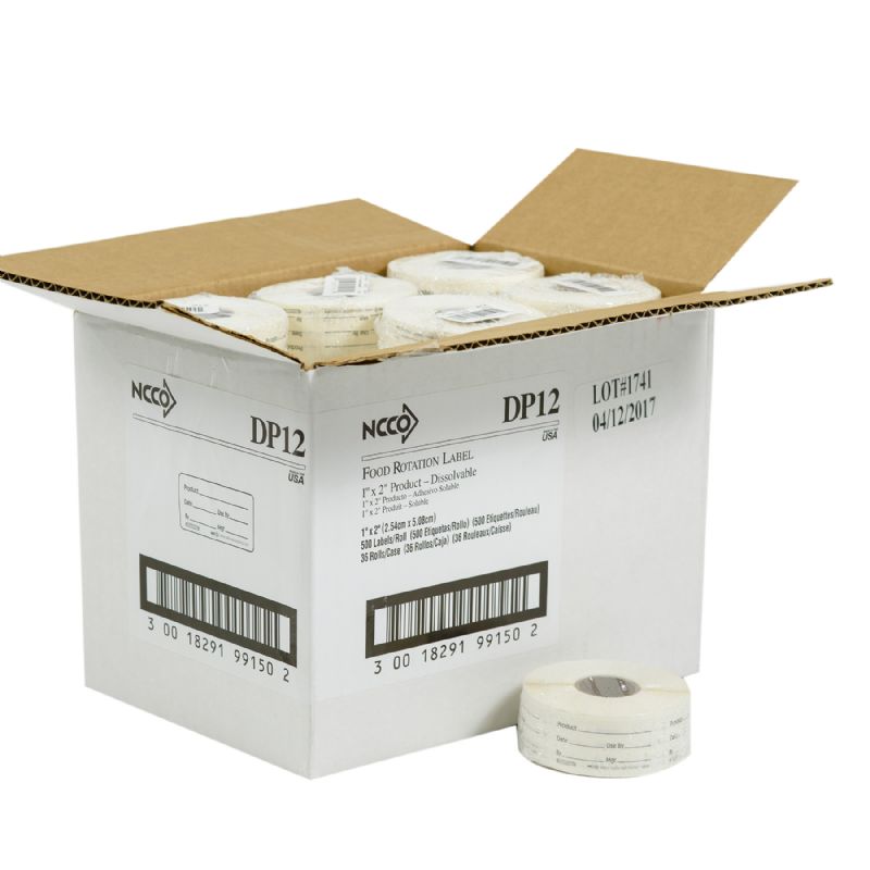 LABEL DISSOLVING PRODUCT 1X2