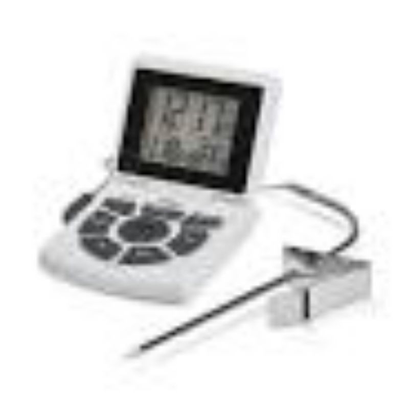 THERMOMETER PROBE TIMER & CLOCK