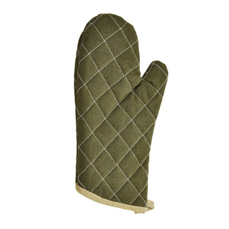 MITT OVEN GREEN 13