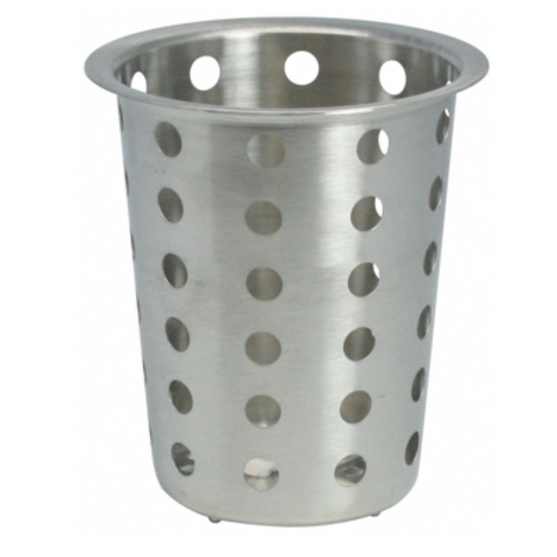 CYLINDER FLATWARE S/S PERF 4.5 DIAM
