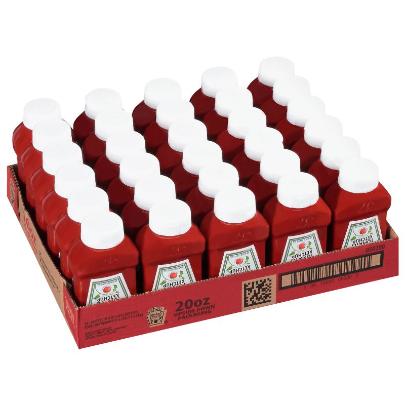 KETCHUP BOTTLE UPSIDE DOWN