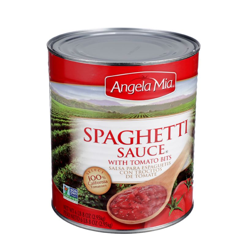 SAUCE SPAGHETTI WITH TOM BITS