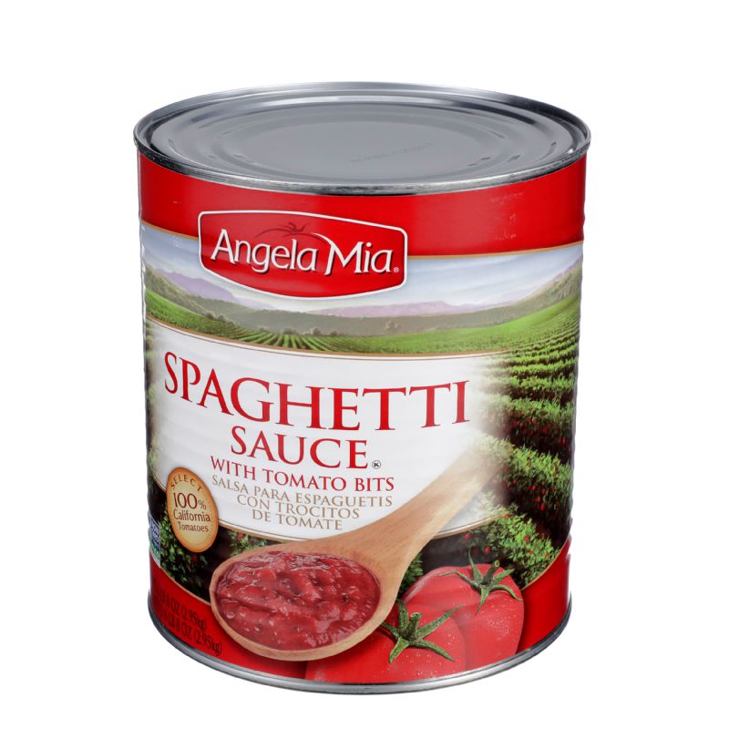 SAUCE SPAGHETTI WITH TOM BITS