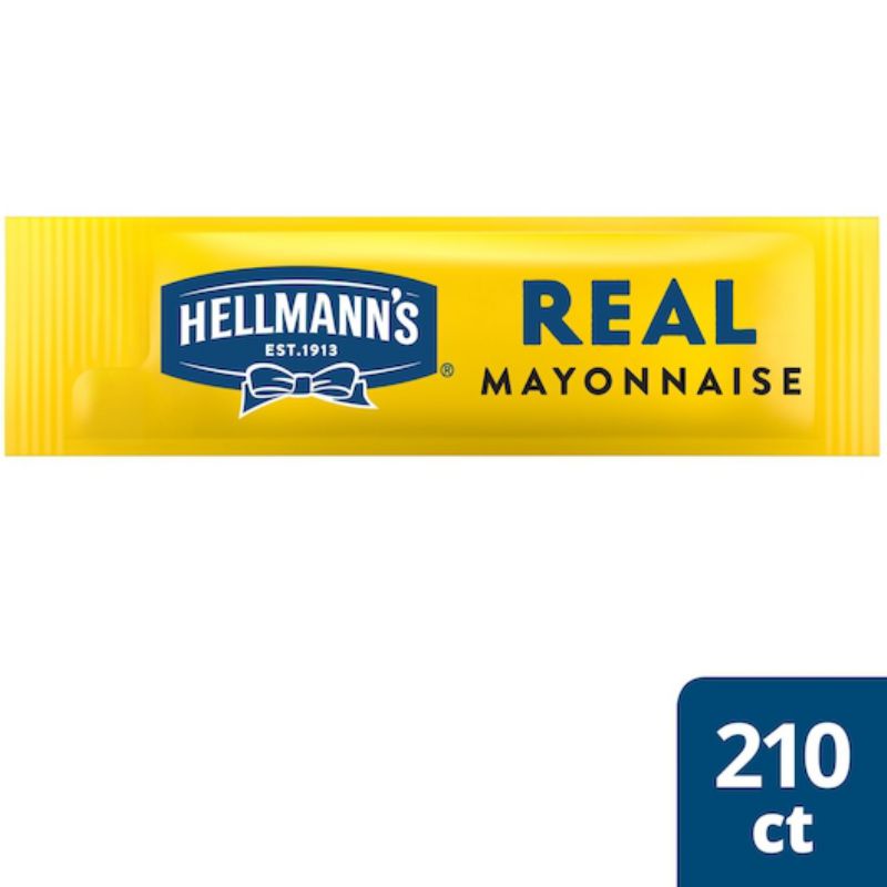 MAYONNAISE PACKET PC HELLMANNS