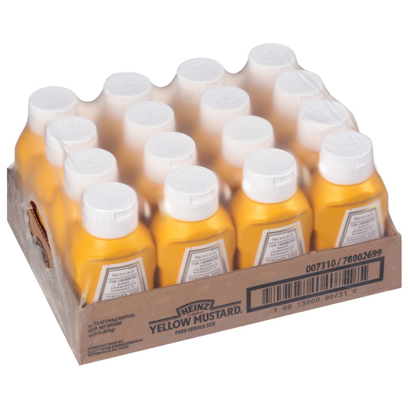 MUSTARD BOTTLE UPSIDE DOWN