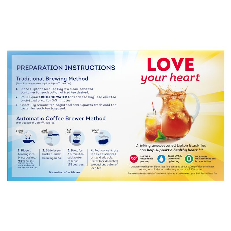 TEA BAG AUTO BREW GALLON SIZE