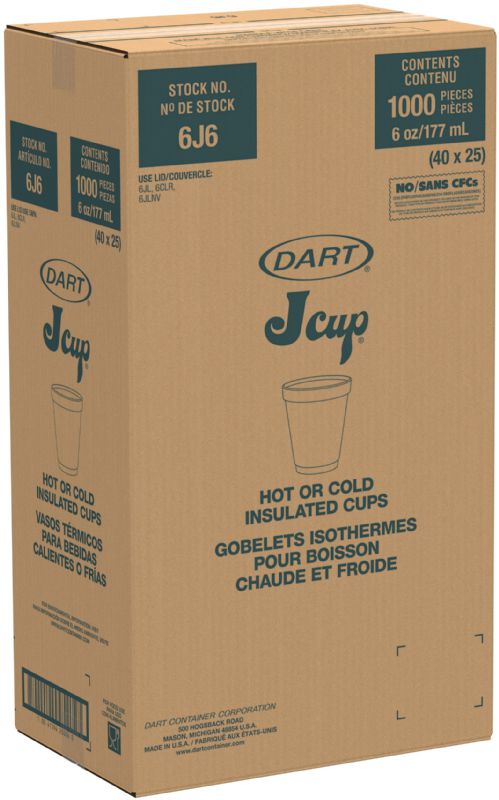 CUP FOAM 6 OZ