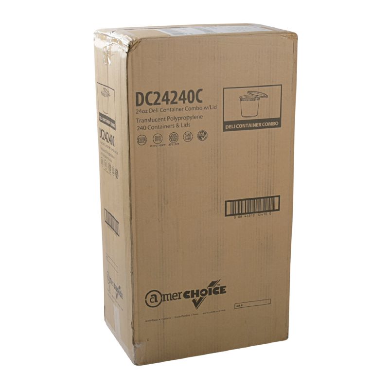 CONTAINER DELI COMBO 24 OZ