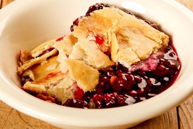 COBBLER BLACKBERRY UNBAKED