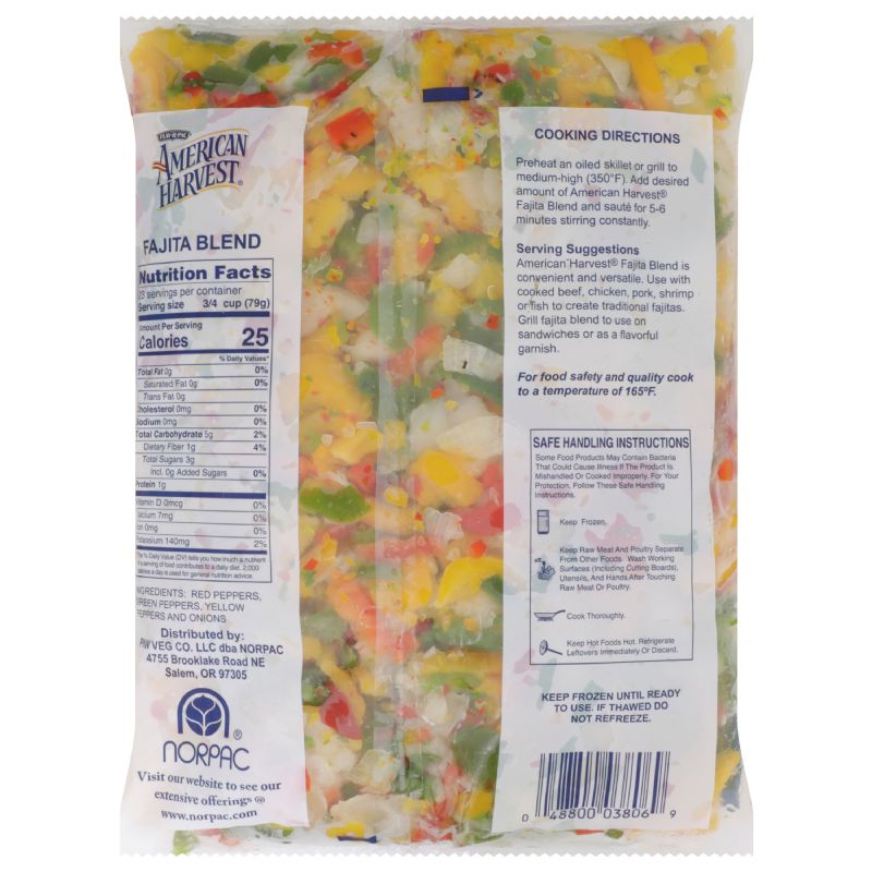 VEGETABLE BLEND FAJITA