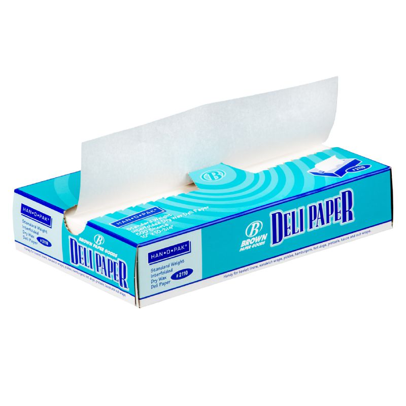 WRAP PAPER WAX SANDW 10X10.75