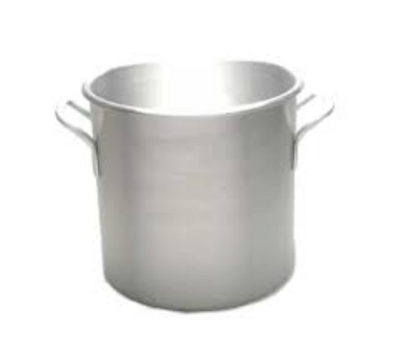POT STOCK W/O COVER 4 GA ALUM 100 QT