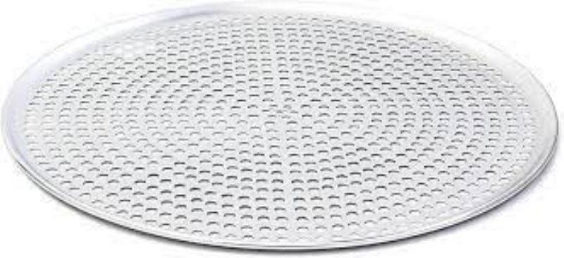 PAN PIZZA ALUM PERF 16" 1MM THICK