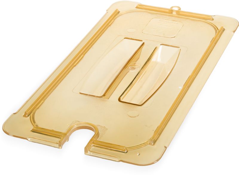 COVER FOOD PAN NOTCHED 1/3 SIZE