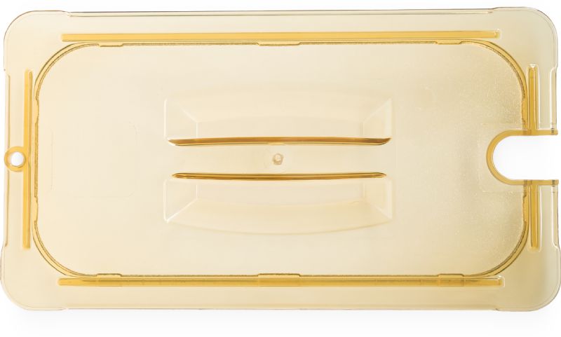 COVER FOOD PAN NOTCHED 1/3 SIZE