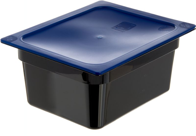 COVER FOOD PAN SOLID PLASTIC 1/2 SIZE