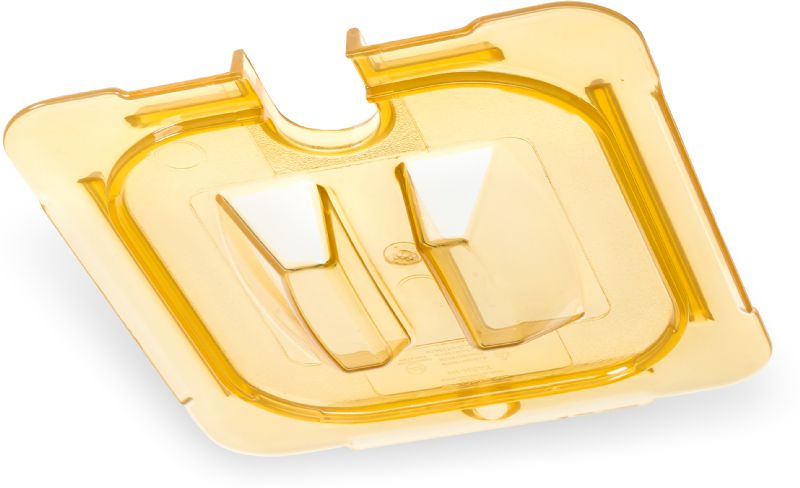 COVER FOOD PAN NOTCHED HI HEAT 1/6SZ