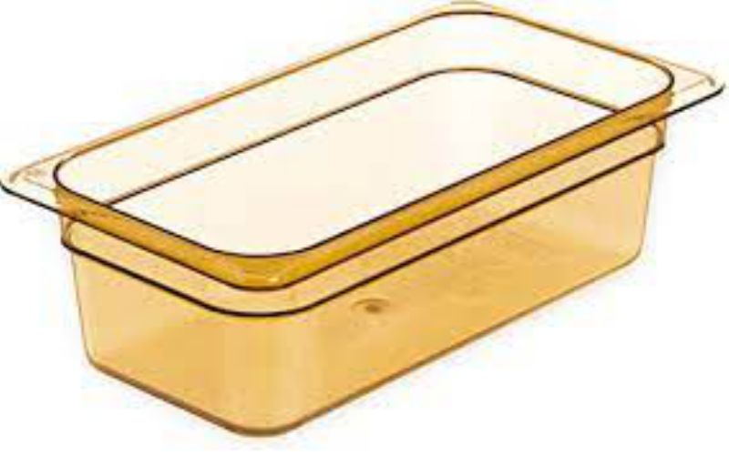 PAN FOOD HIGH HEAT PLASTIC 1/3 SZ 4