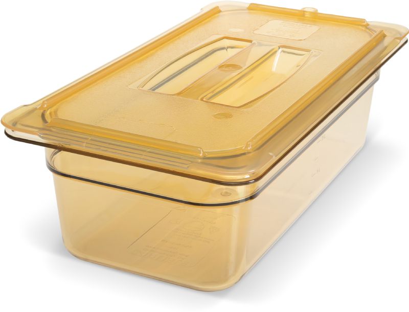 PAN FOOD HIGH HEAT PLASTIC 1/3 SZ 4